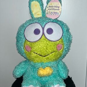 Keroppi Hello Kitty and Friends Plush Toy